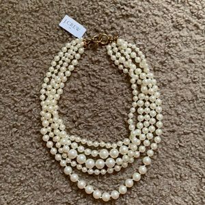 J.CREW Pearl Bauble Necklace